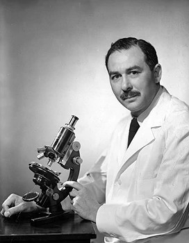 sidney-farber-at-microscope272x350.jpg